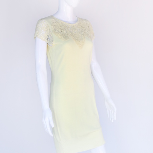 Leo Guy Yellow Dress *New* Size Small - Picture 3 of 5